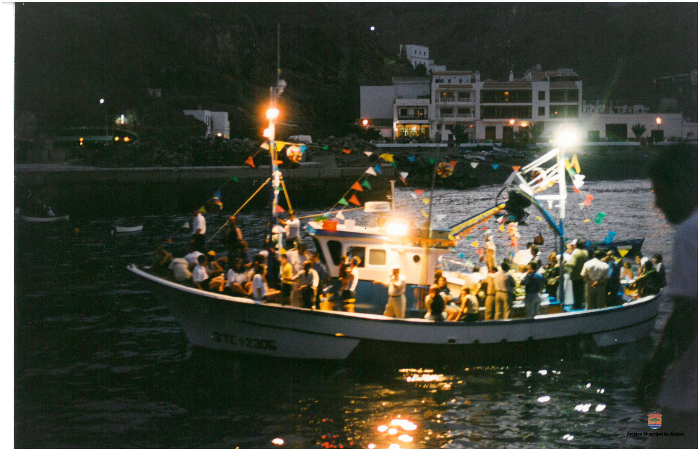 Embarcación de la Virgen de El Carmen 2001