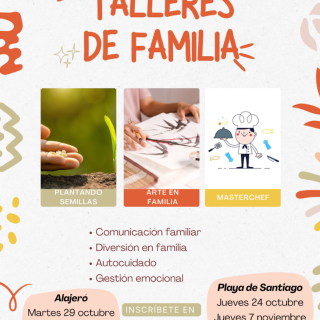 Talleres destinados a las familias en Alajeró