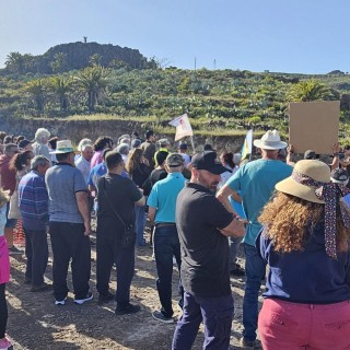 Plasencia agradece a las vecinas, vecinos y representantes públicos su participación en la concentración por la carretera GM-3