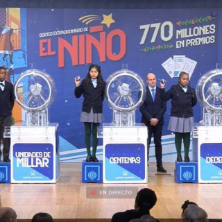 El 66777, tercer premio de la Lotería del Niño cae en Alajeró