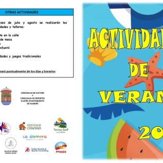 Dan comienzo las actividades de verano en el municipio Alajeró 2025