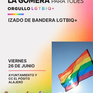Alajeró lleva el Orgullo LGBTIQ+ a la sociedad local
